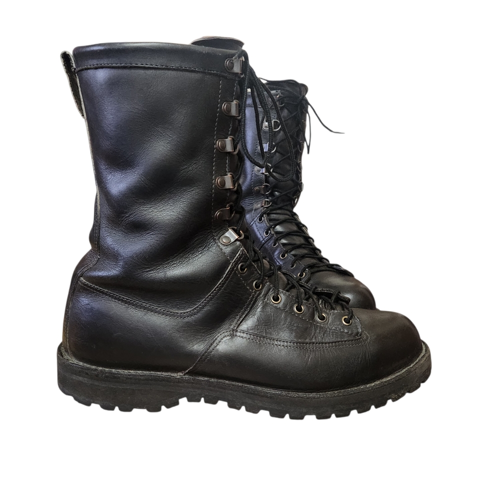 Vtg Danner Fort Lewis Boots 69110 Sz 13D Black Leather Gore-Tex Waterproof Work - Picture 14 of 16